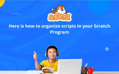 Here is how to organize scripts in your Scratch Program