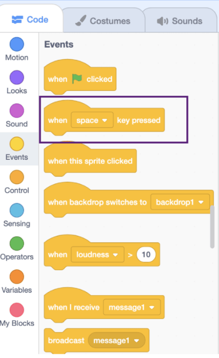 How to build 3 types of Events & Actions using Scratch - The DA Blog