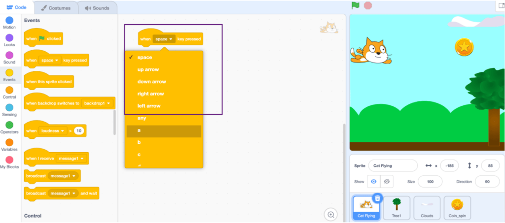 How To Create A Flying Game In Scratch