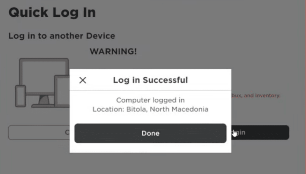 How to Use Quick Log In on Roblox - Roblox Login with Another Device 