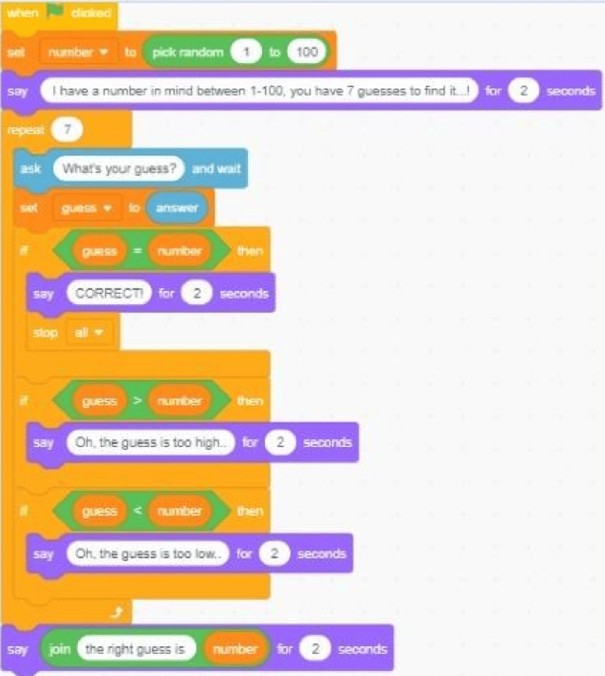 How to Create a Number Guessing Game in Scratch_ Pair Programming Step 5