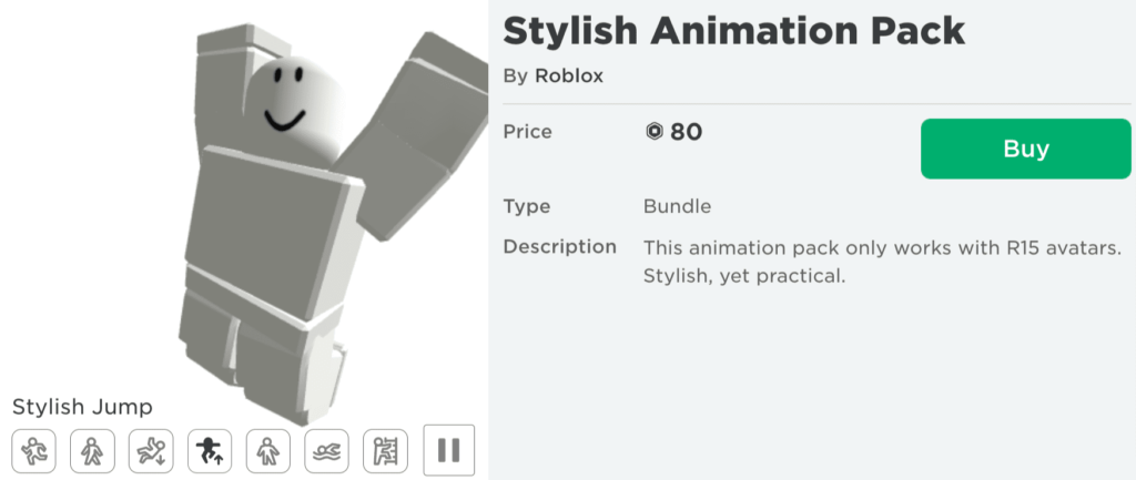 Stylish Animations - Roblox