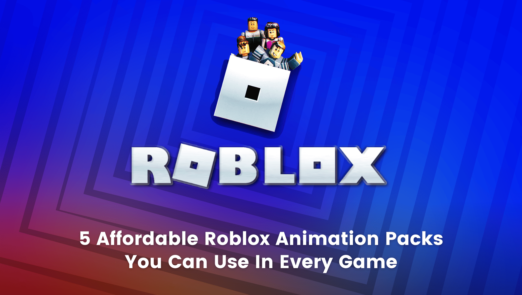 Rthro Animation Package - Roblox