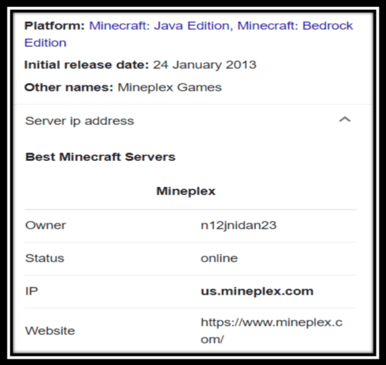 What is the server IP for Mineplex? Minecraft server guide