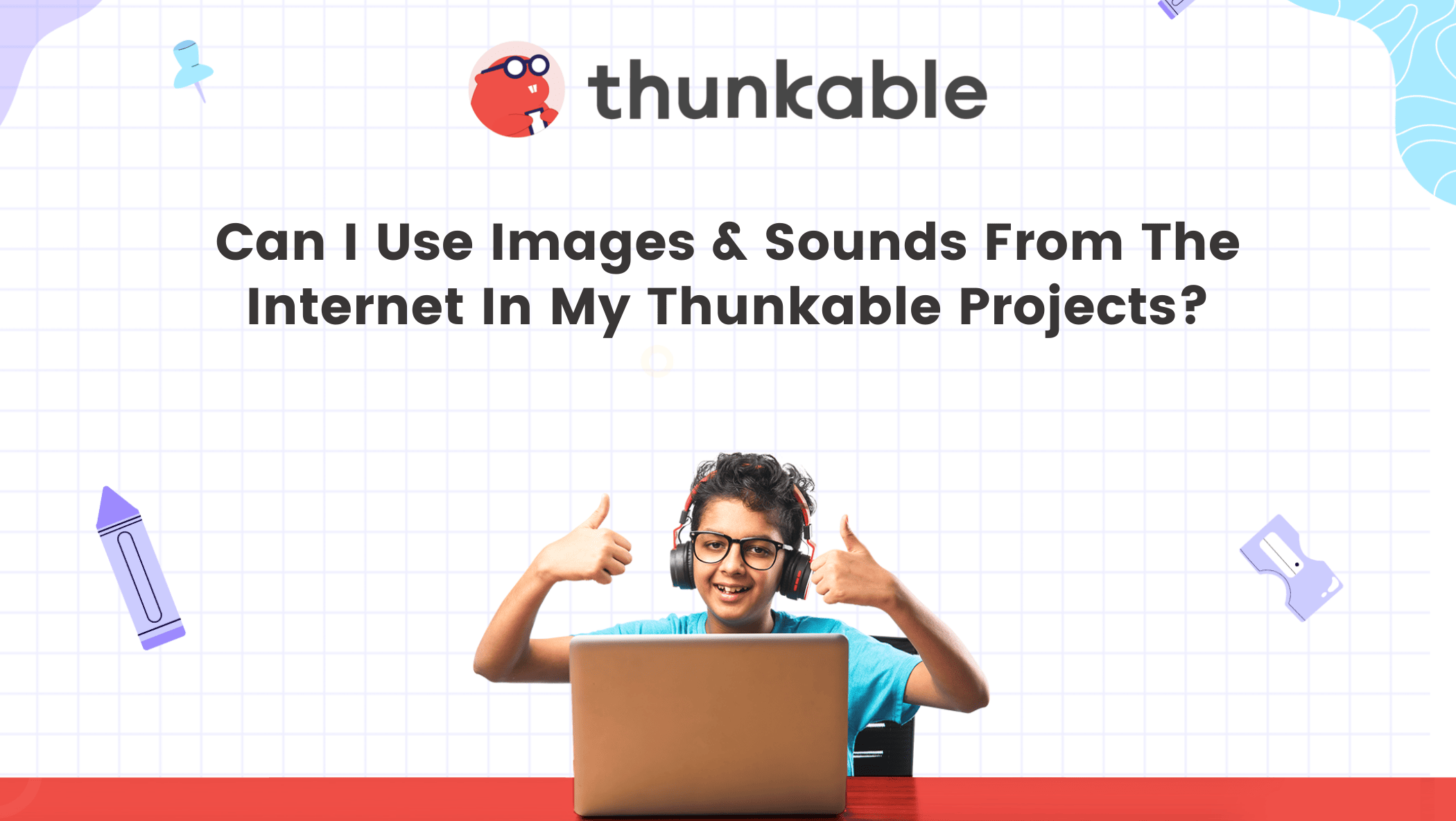 Can I Use Images and Sounds From The Internet In My Thunkable Projects