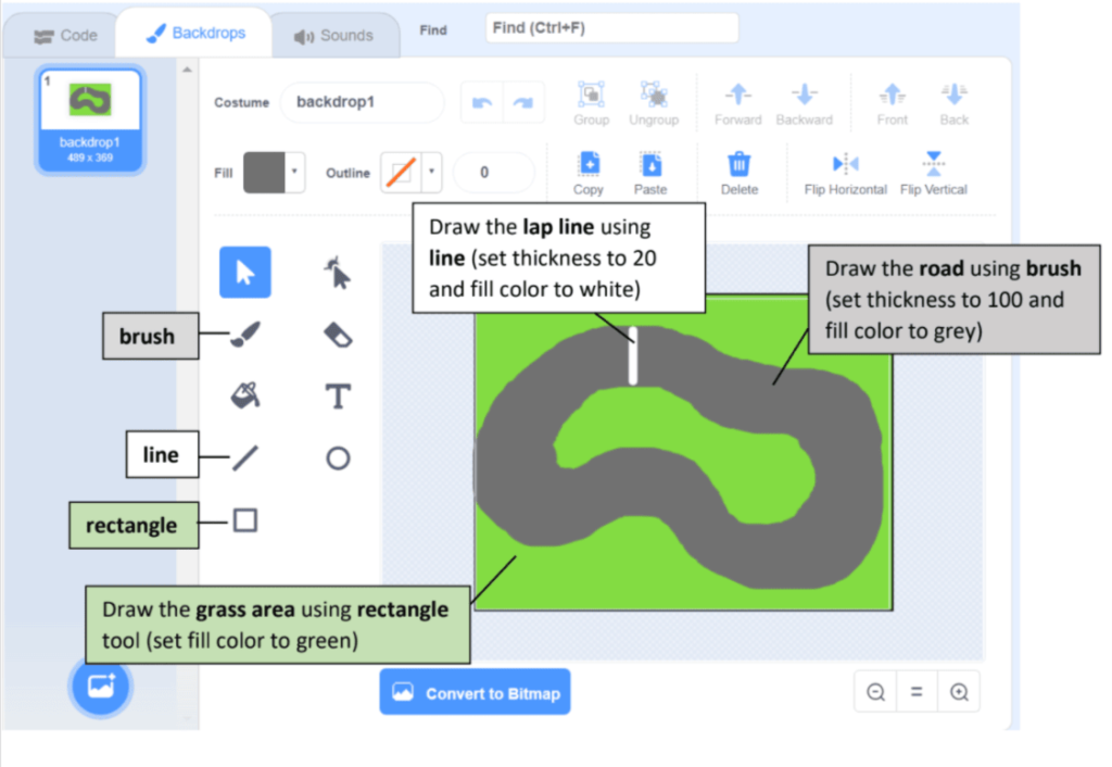 Let's Make 2 player Car Racing Game in Scratch