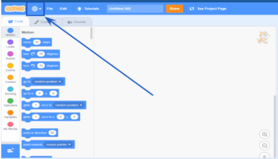 How To Change Language In Scratch