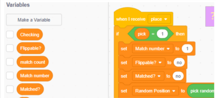 How To Create A Card Matching Game On Scratch 