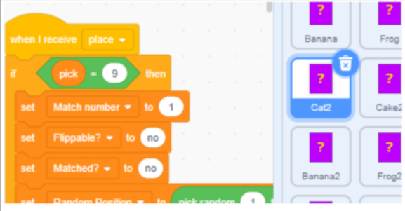 How To Create A Card Matching Game On Scratch 