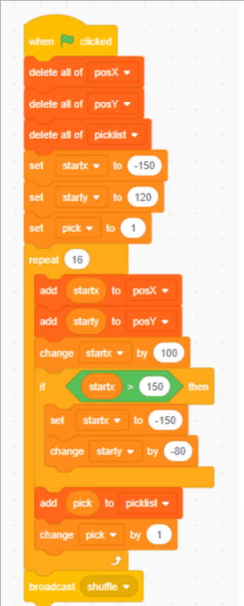 How To Create A Card Matching Game On Scratch 
