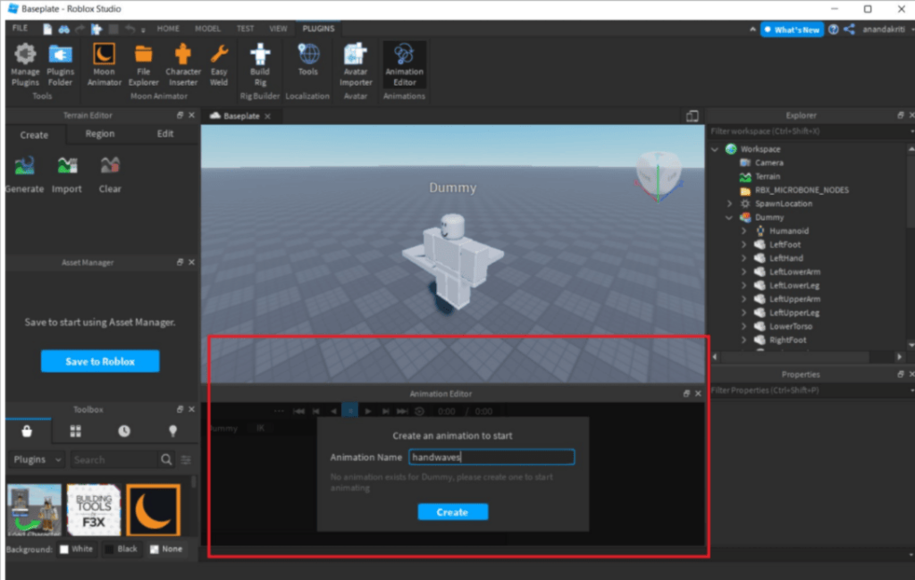 Bloxy News on X: The Avatar Rig Builder plugin in Roblox Studio