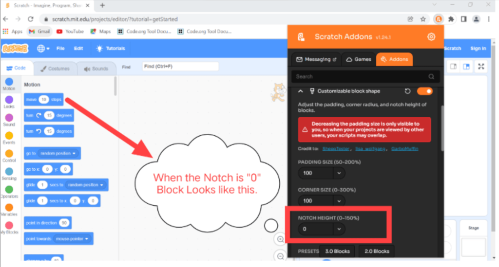 Edit Block Colors in Scratch 2.0