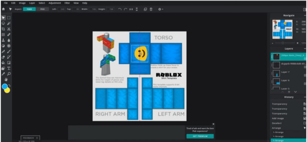 Roblox Shirt Template Download Guide: How to Make a Roblox Shirt in ...