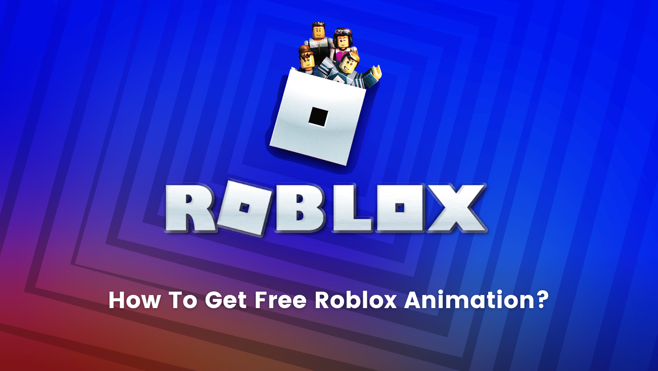 How To Get Free Roblox Animation