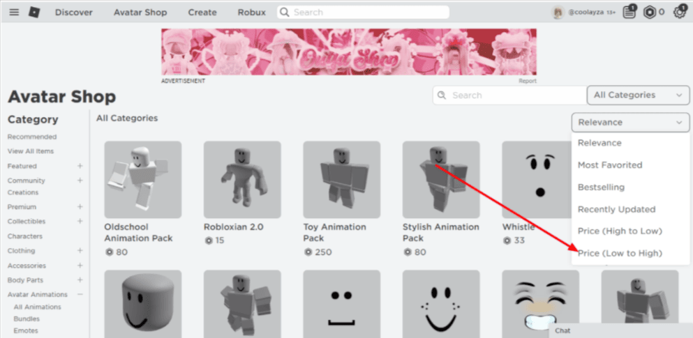 AVATAR GRATIS EN ROBLOX 