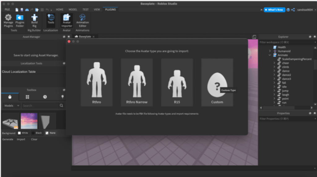 How To Add Your Character in Roblox Studio 