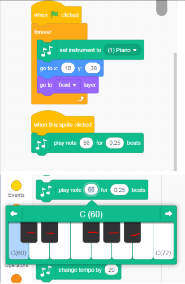 Click Music Notes HN - A learning mouse game with music notes