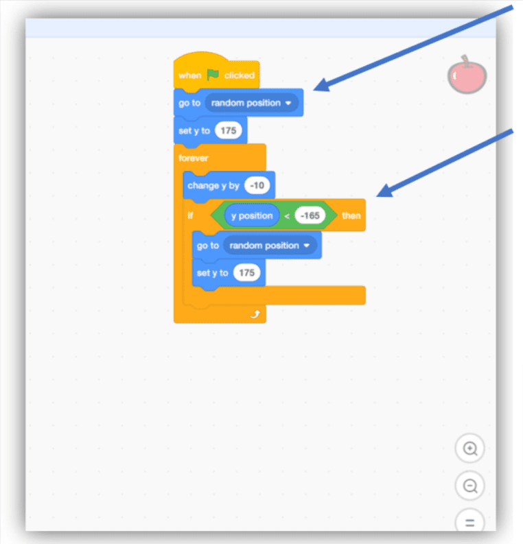 How To Make An Interesting Apple Catcher On Scratch