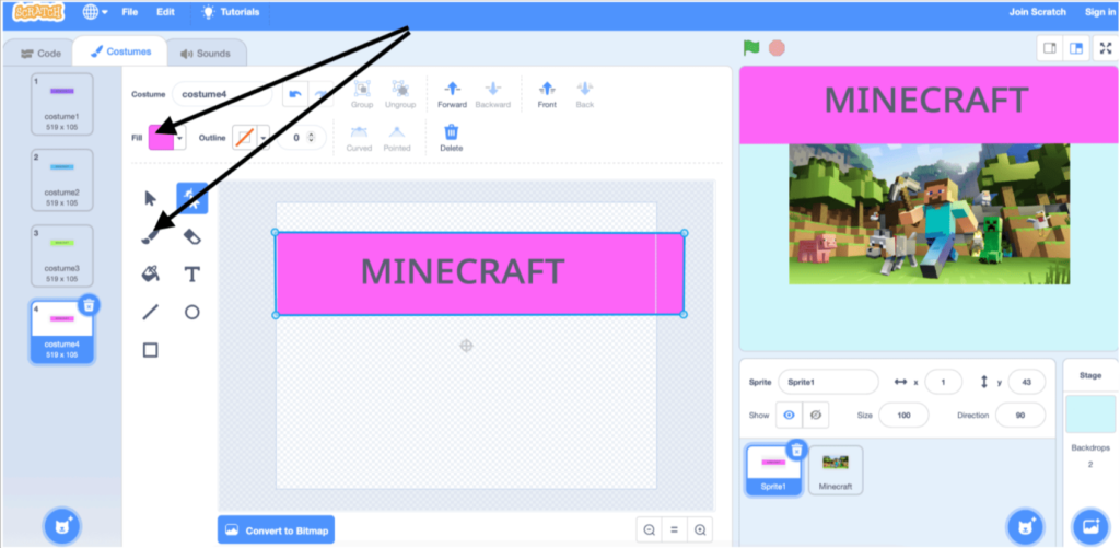 How To Make Creative Banners In Scratch