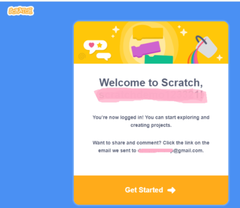 How To Confirm And Verify Your Scratch Account & Share Your Projects ...