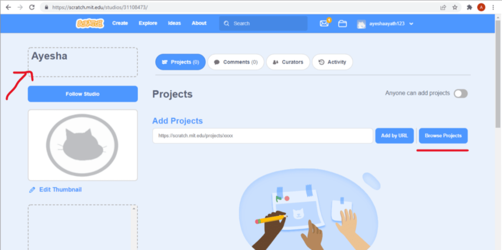 How to Create Your Login for MIT Scratch. Explore Projects/Studio. Share  and Remix to Collaborate 