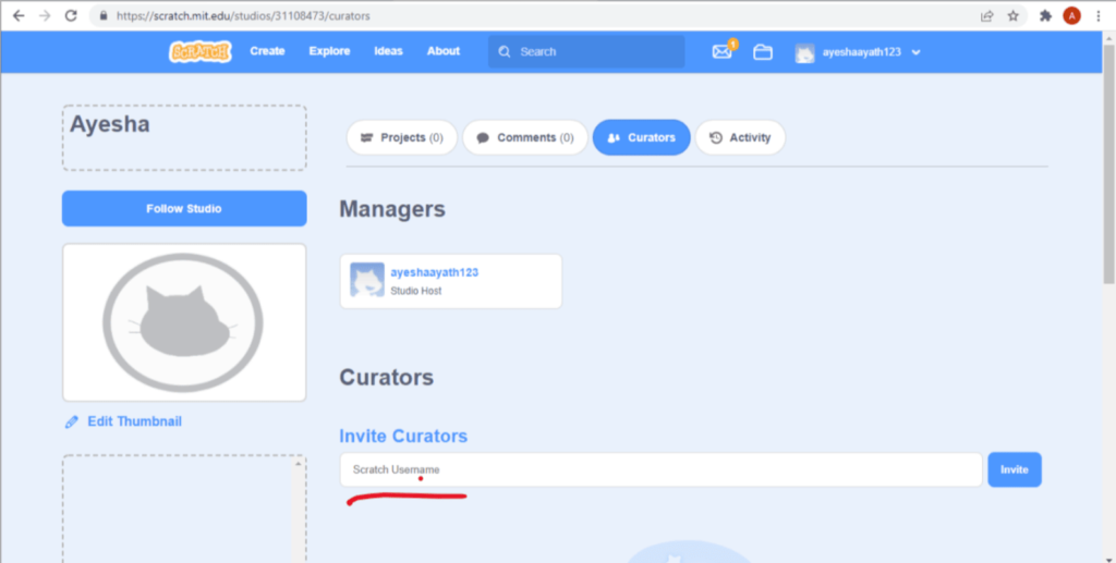 How to Create A Collaboration Account In Scratch