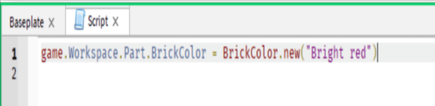 How to use Brickcolor in Roblox Studio 