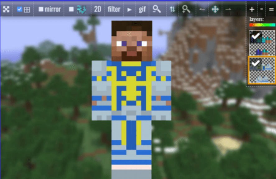 Playing around with Nova Skin, thought my skin fit pretty well with my  interests! : r/Minecraft