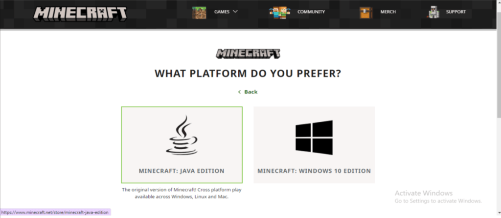 Minecraft, PC Mac Linux