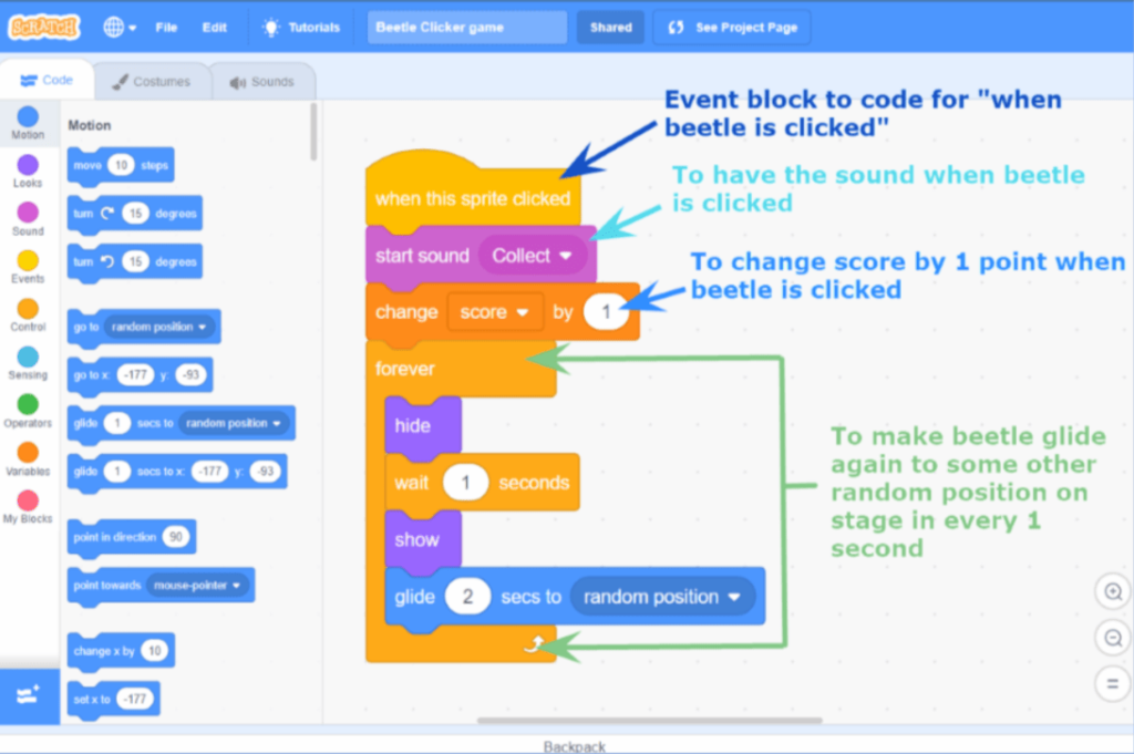 How to Make a Clicker Game on Scratch - Blog