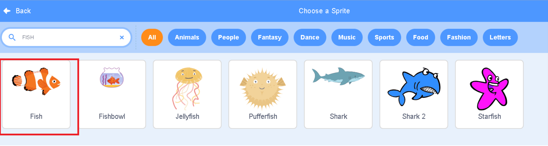 Scratch Fish Aquarium Game