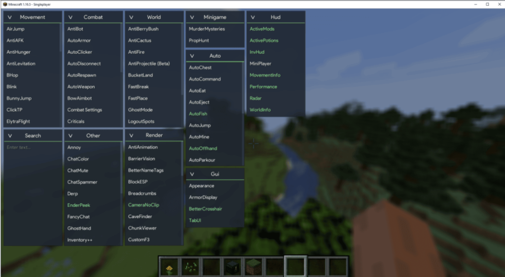 Minecraft 1.20.2 Wurst Hacked Client Downloads 