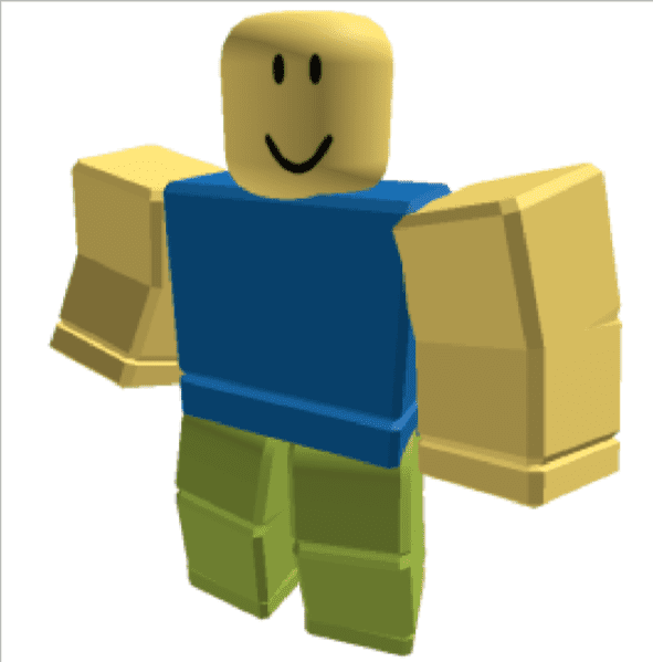 Classic Noob Character In Roblox