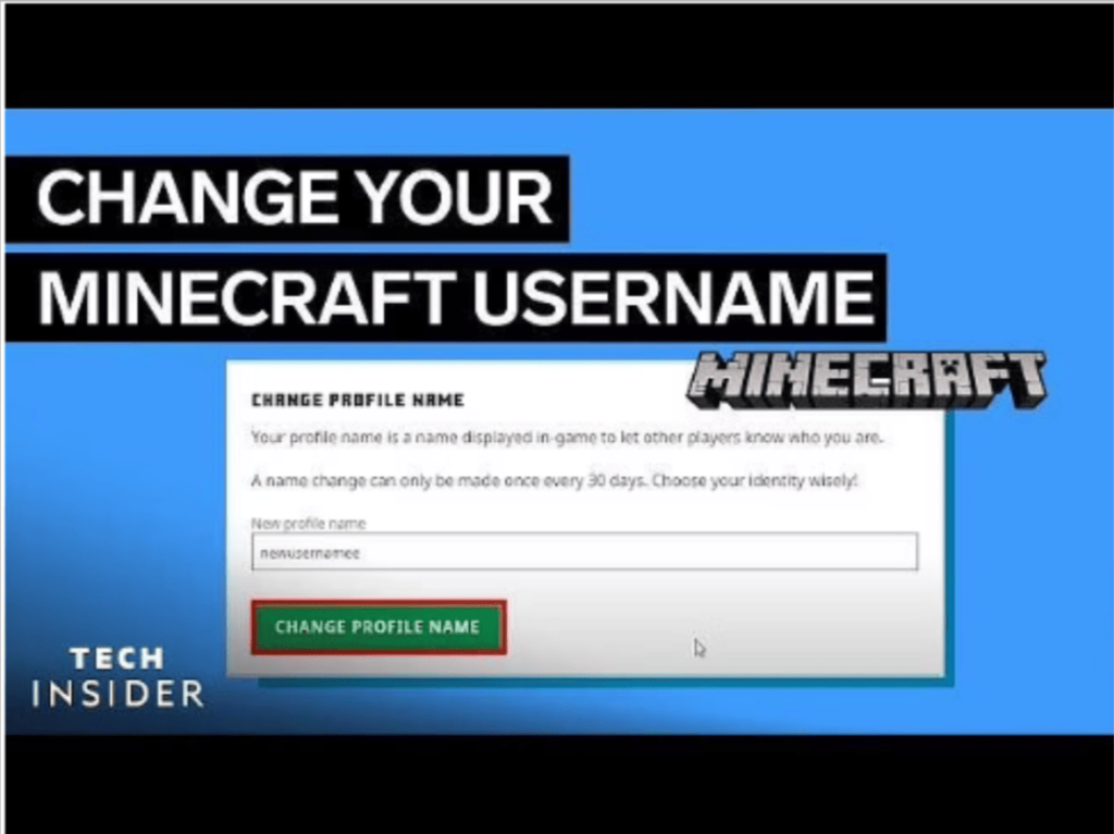 How to change Minecraft username in Bedrock Edition