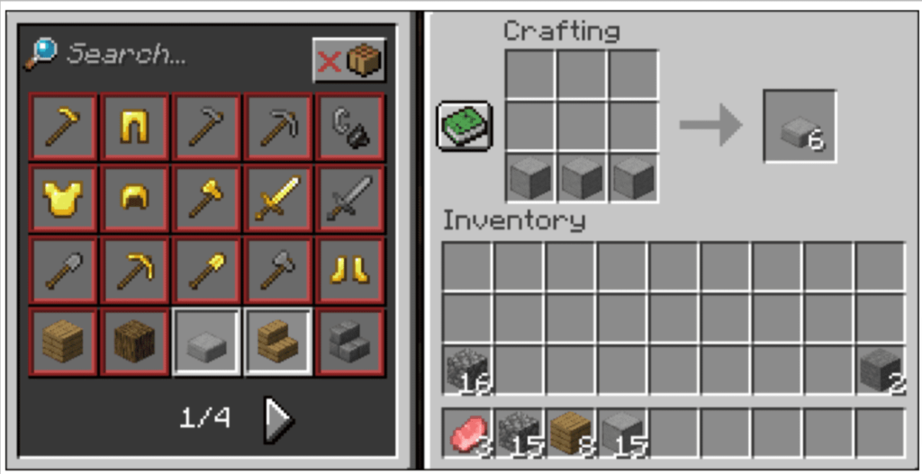 How To Make Smooth Stone In Minecraft