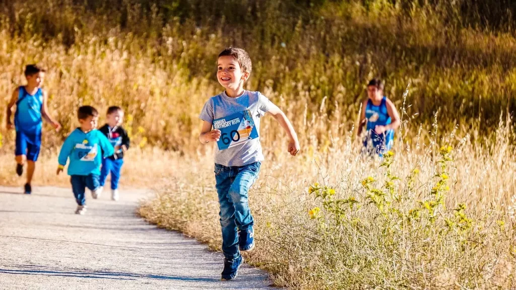 Kids Running