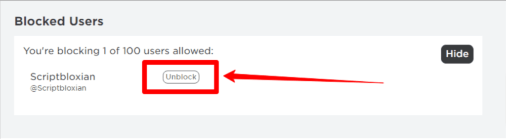 How To Unblock Someone On Roblox
