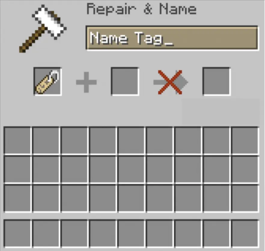 Name Tag In Minecraft