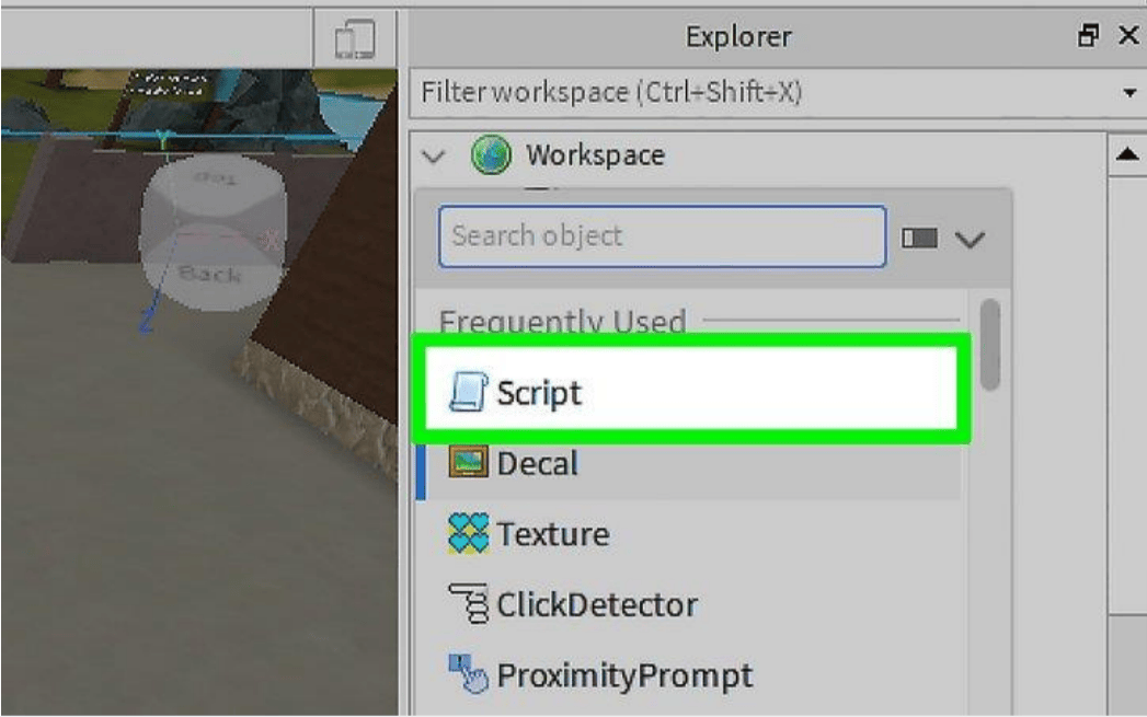 How to put roblox studio workspace back into window - Game Design