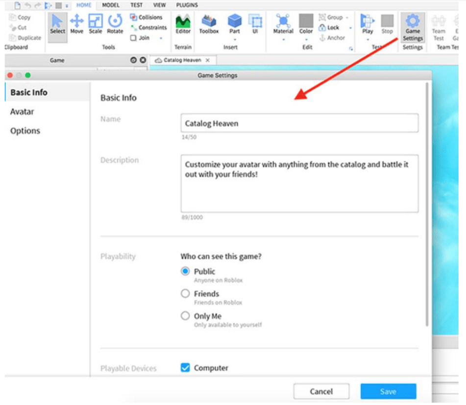 How To Import Custom Avatar In Roblox Studio: 2022 Guide - BrightChamps Blog