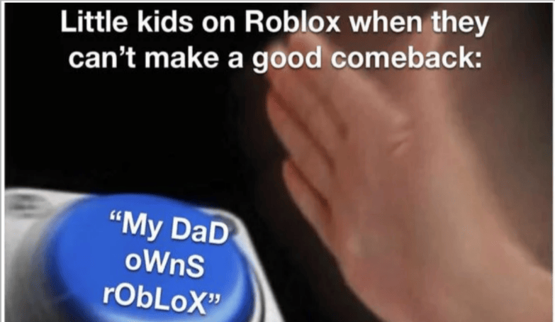 Meme roblox em 2023