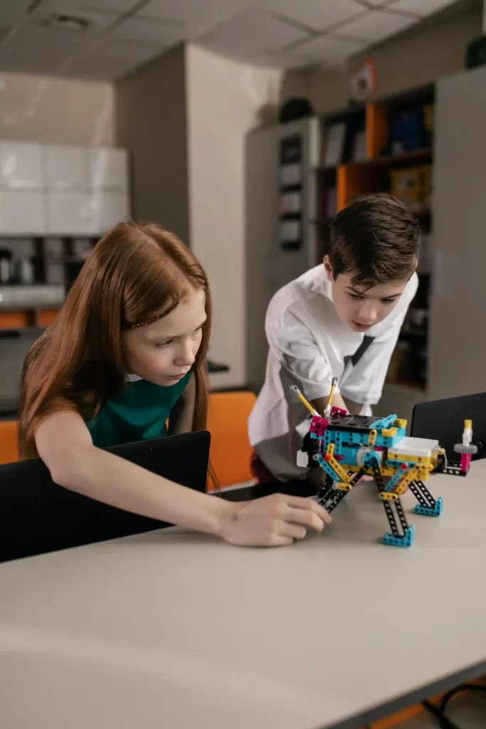 Teach sales kids robotics