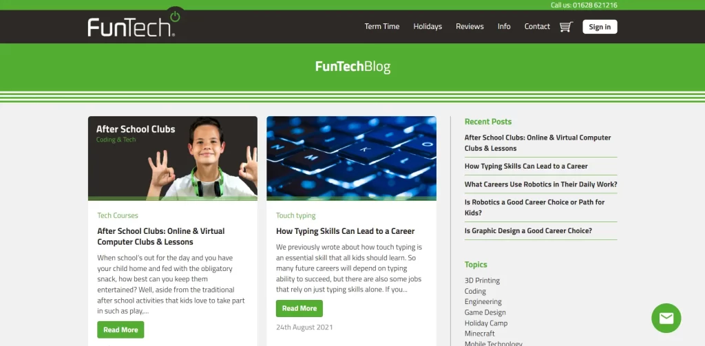 FunTech Blog - Summer Tech Camps for age 7 - 15 years