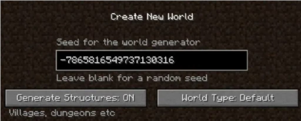 Minecraft seed with lots of Blacksmiths at spawn and God Loot