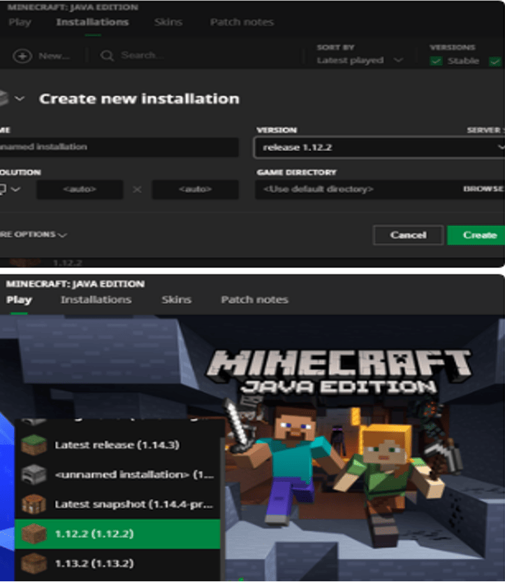 Minecraft 1.12.2 › Releases ›  — Minecraft Downloads