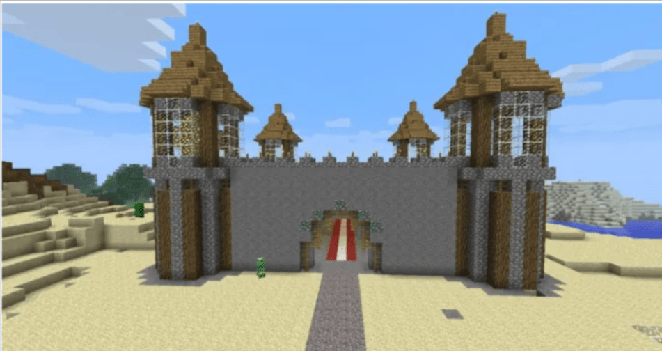 Minecraft Island Fortress Ideas and Design