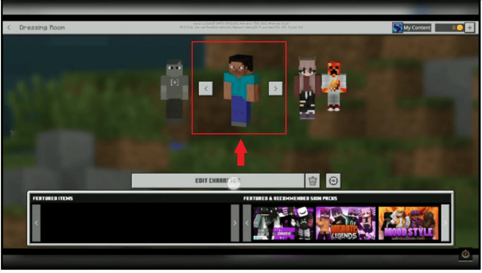 How to change skins in Minecraft