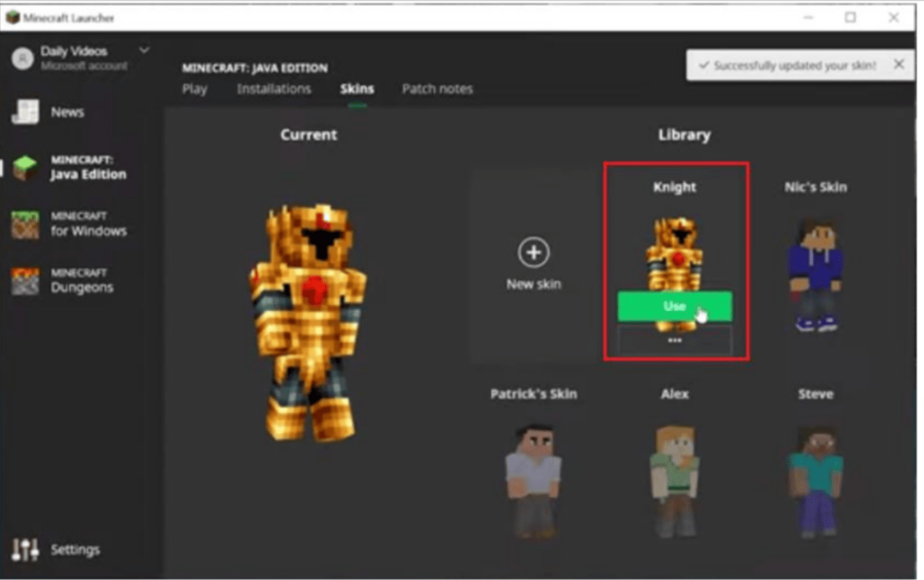 HOW TO CHANGE THE SKIN NAME IN MINECRAFT PE 1.14 