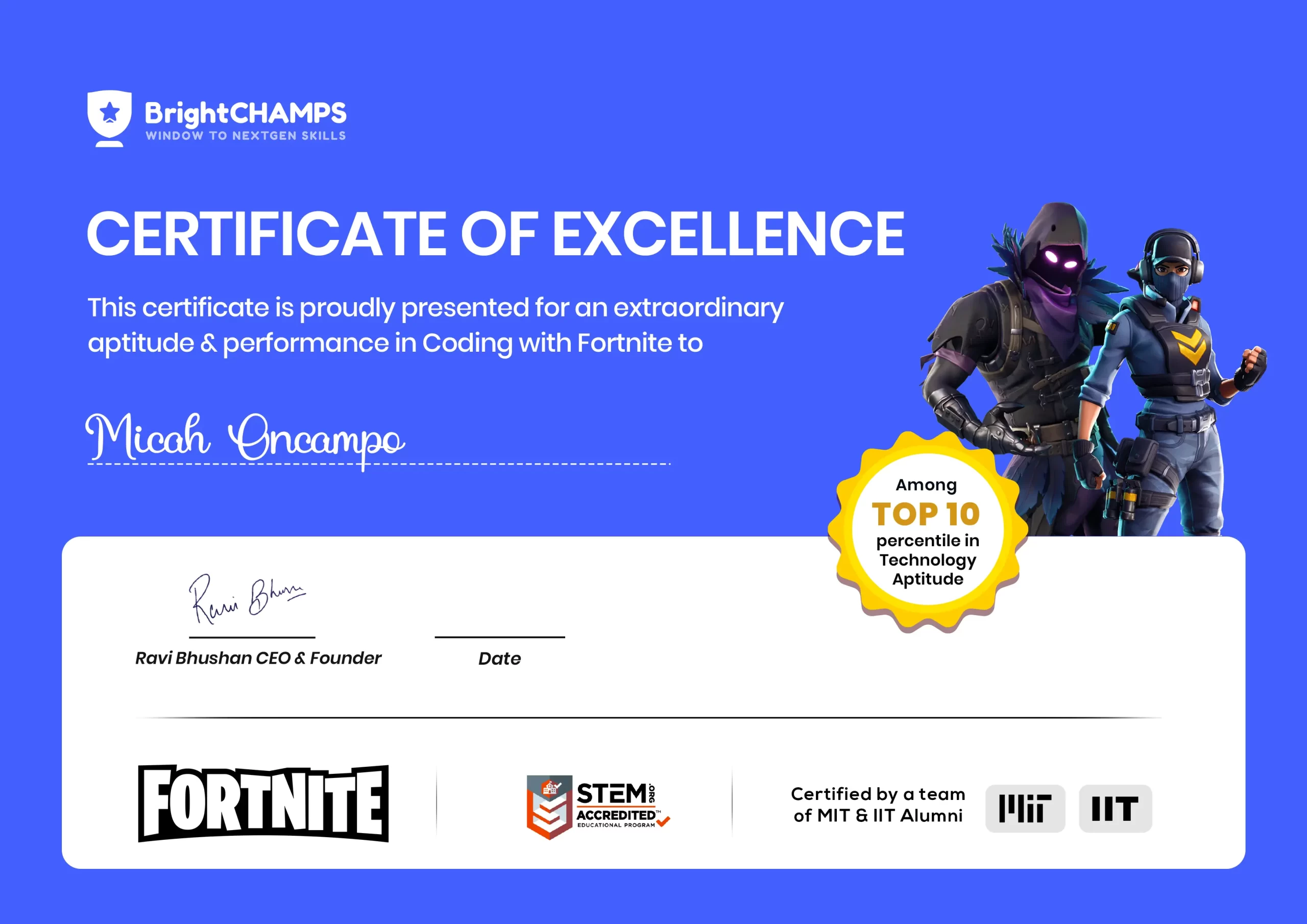 Get Fortnite Certified