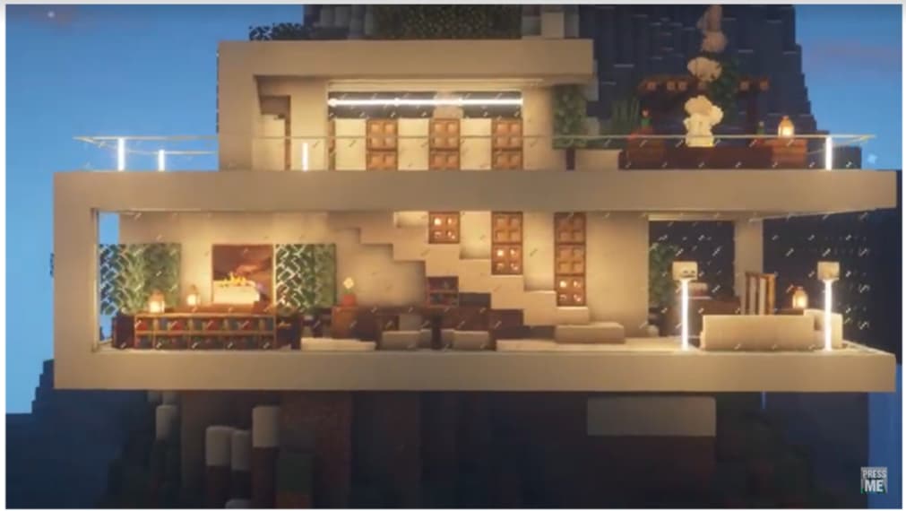 Minecraft modern, Minecraft houses, Modern minecraft houses